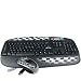 Logitech NASCAR Keyboard and Optical Wheel Mouse Image