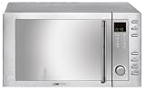 Clatronic MWG 775 H Mikrowelle mit Grill und Hei�luft / 21 Liter / Edelstahlgeh�use