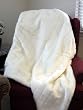 White Mink | Faux Fur Throw | Reversible | 60 Inches by 70 Inches