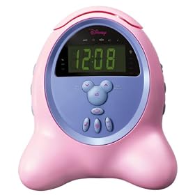Disney Digital AM/FM Clock Radio-Princess Line
