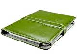 M-Edge Prodigy Leather Kindle Jacket with Hinge (Fits 6" Display, 2nd Generation Kindle), Jade Green
