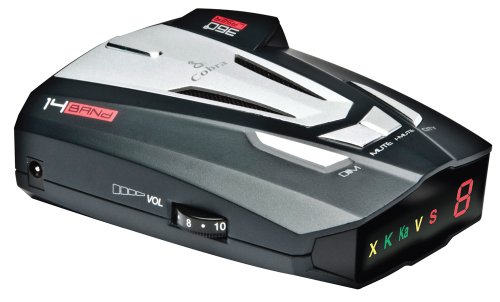 Cobra XRS9370 High Performance Radar/Laser Detector with 360 Degree Protection