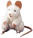 Plush White Mouse Puppet 8