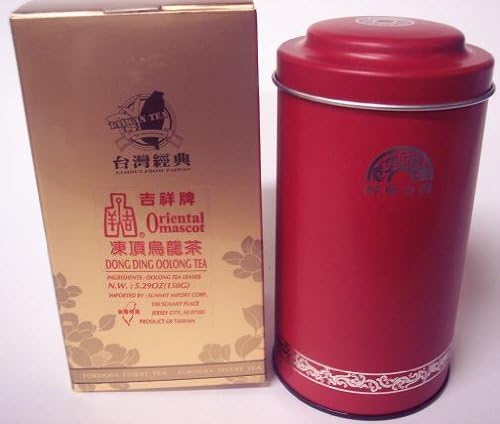 Famous from Taiwan Dong Ding Oolong Tea by Oriental Mascot 5.29 oz