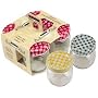 Bernardin Collection Elite Mason Jars - 236 mL - Gingham - Red