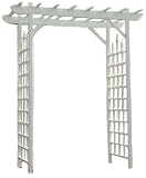 Duratrel Model 11141 White Camelot Arbor