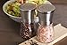 ONE DAY SALE - Best Salt and Pepper Grinder Set by K&T - Stainless Steel Multi Spices Mill with Ceramic Grinder Mechanism - Salt Grinder - Free eBook