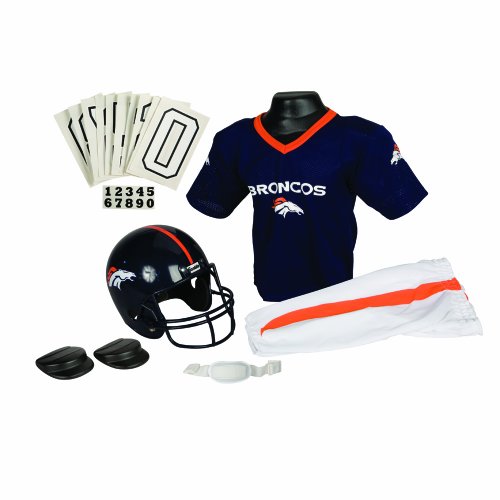 Franklin Sports NFL Denver Broncos Deluxe Youth 