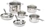 Cuisinart  Classic Stainless Steel 10-Piece Cookware Set