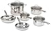 Cuisinart Classic Stainless Steel 10-Piece Cookware Set