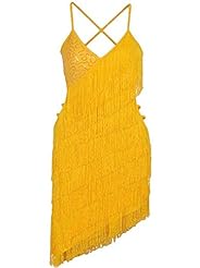 Sequined Paisley Polyester Party Dress 