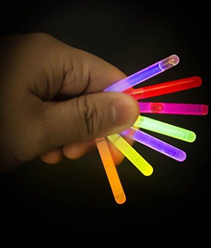 1.5" Mini Glow Sticks - Assorted Colors 50ct