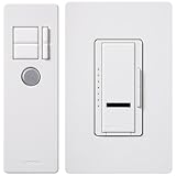 Lutron MIR-600THW-WH 600-Watt Maestro IR Dimmer with Infrared Receiver, White
