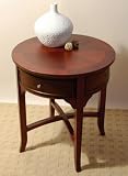 AUGUSTA - Solid Wood Parlour Storage / End / Hallway Table with Drawers