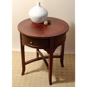 AUGUSTA - Solid Wood Parlour Storage / End / Hallway Table with Drawers