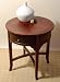 AUGUSTA - Solid Wood Parlour Storage / End / Hallway Table with Drawers