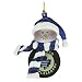 SC Sports Toronto Maple Leafs Striped Snowman Puck Ornament 2-pack
