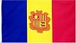 Andorra National Country Flag - 3 foot by 5 foot Polyester (New)