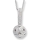 16 Diamond Ball Necklace