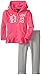 Calvin Klein Girls 2-6X Hot Hoody with Gray Pull On Pants