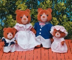 Childrens Toyshop  Toys : Calico Critters: 'Marmalade Bear Family