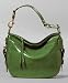 Coach Patent Zoe Shoulder Bag Tote 12735 Green