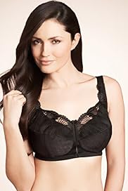 Total Support Jacquard Fan Lace Non Wired Bra
