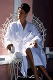 Lightweight Waffle Robe w/ Initial M