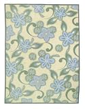 Tropical Dream Blue - 60 X 80 - Floral - Throw Blanket