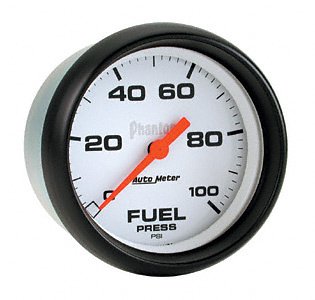 Auto Meter 5763 Phantom Full Sweep Electric Fuel Pressure Gauge