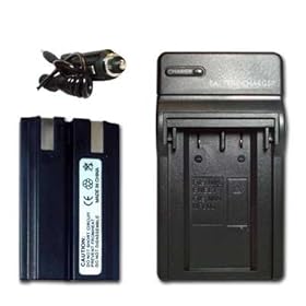 NEW CHARGER + BATTERY for NIKON Coolpix 4300 4800 5000 5400 ENEL-1 EN-EL1 + car plug