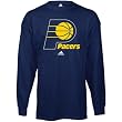 adidas Indiana Pacers Navy Blue Primary Logo Long Sleeve T-shirt