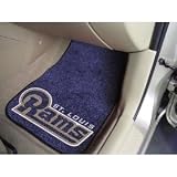 St. Louis Rams universal fit Carpet 2 Pc Car Floor Mat (Rug)
