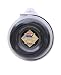 LoNoiz .130-Inch-by-76-Foot Spool Commercial Grade Spiral Twist Quiet 1/2-Pound Grass Trimmer Line, Black LN130DS-12