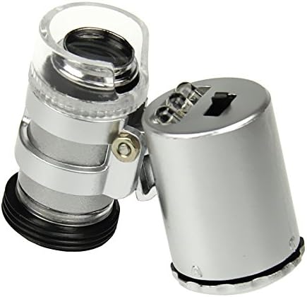 2in1 60X Zoom LED Microscope Camera Lens With Case for 5.5" iPhone 6 Plus + UV Watermark Detector (60X IPHONE6 PLUS)