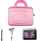 Pink eBigValue Protective Hard Nylon Cube Carrying Case with Handles For Sa ....