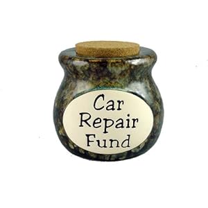 Car Repair Fund - Novelty Jar - Bank