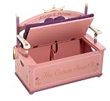 Levels of Discovery Princess Toy Box Bench