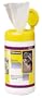 Fellowes Telephone Cleaning Wipes 100/Tub Pre Moistened Wipes