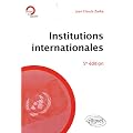 Institutions internationales
