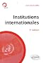 Institutions internationales