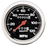 Auto Meter 3992 Sport-Compact In-Dash Mechanical Speedometer Gauge