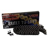 525 O-Ring O Ring Motorcycle Chain with 108 Links Black by Volar Motorsport