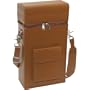 Royce Leather Connoisseur Wine Carrier - Tan