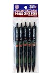 NCAA Miami Hurricanes Disposable Click Pens