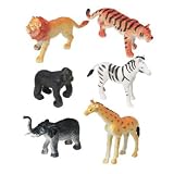 Plastic Wild Animals Asst. (12 count)