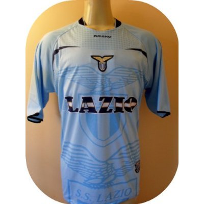 LAZIO # 9 ROCCHI SOCCER JERSEY SIZE LARGE. NEW.