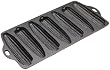 Old Mountain Pre Seasoned 10120 7 Impression Cornbread Pan, 12 Inch x 5 1/2 Inch