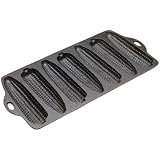 Old Mountain Pre Seasoned 10120 7 Impression Cornbread Pan, 12 Inch x 5 1/2 Inch