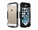 iPhone SE Waterproof Case, iThroughTM 20ft(6M) Swimming Diving iPhone 5/5S Underwater Case, Dust Proof, Snow Proof, Shockproof, Heavy Duty Full Sealed Protection Case for iPhone 5/5S SE(Black)